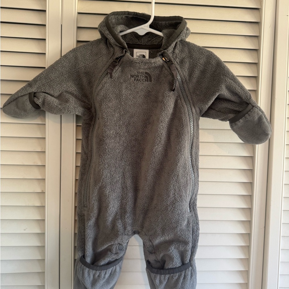 North Face Baby Fleece Onesie (0-3)